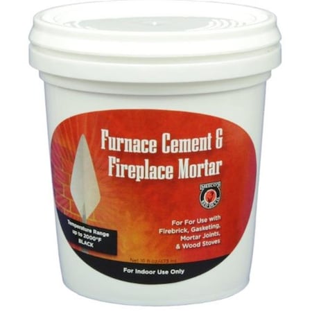 Meeco Manufacturing Meeco Manufacturing 1353 Furnace Cement & Mortar; Gray - Pint 1353